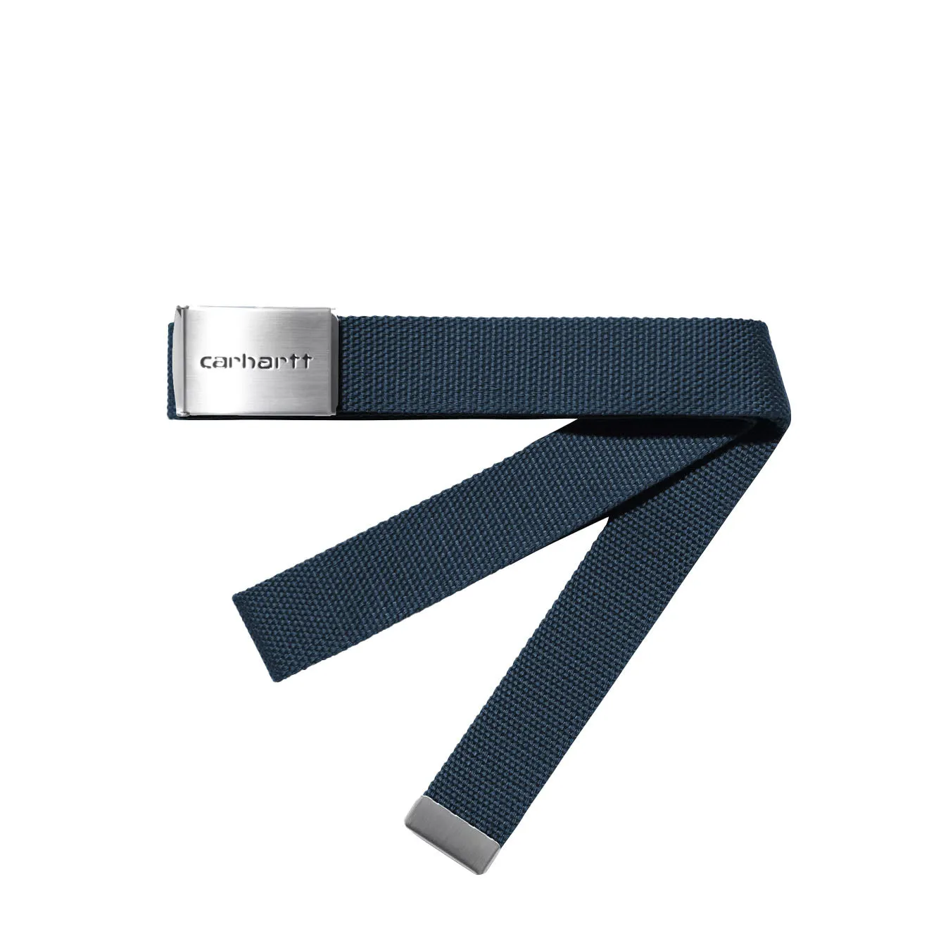 Accessoires Carhartt WIP Accessoires Homme Ceinture à Clip Carhartt WIP Encre Chrome