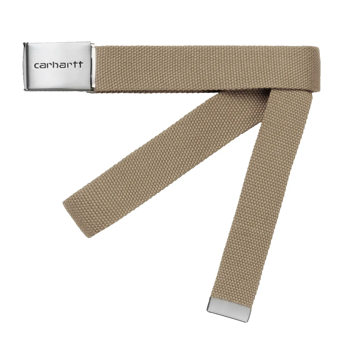Accessoires Carhartt WIP pour hommes - Ceinture à clip en cuir Carhartt WIP