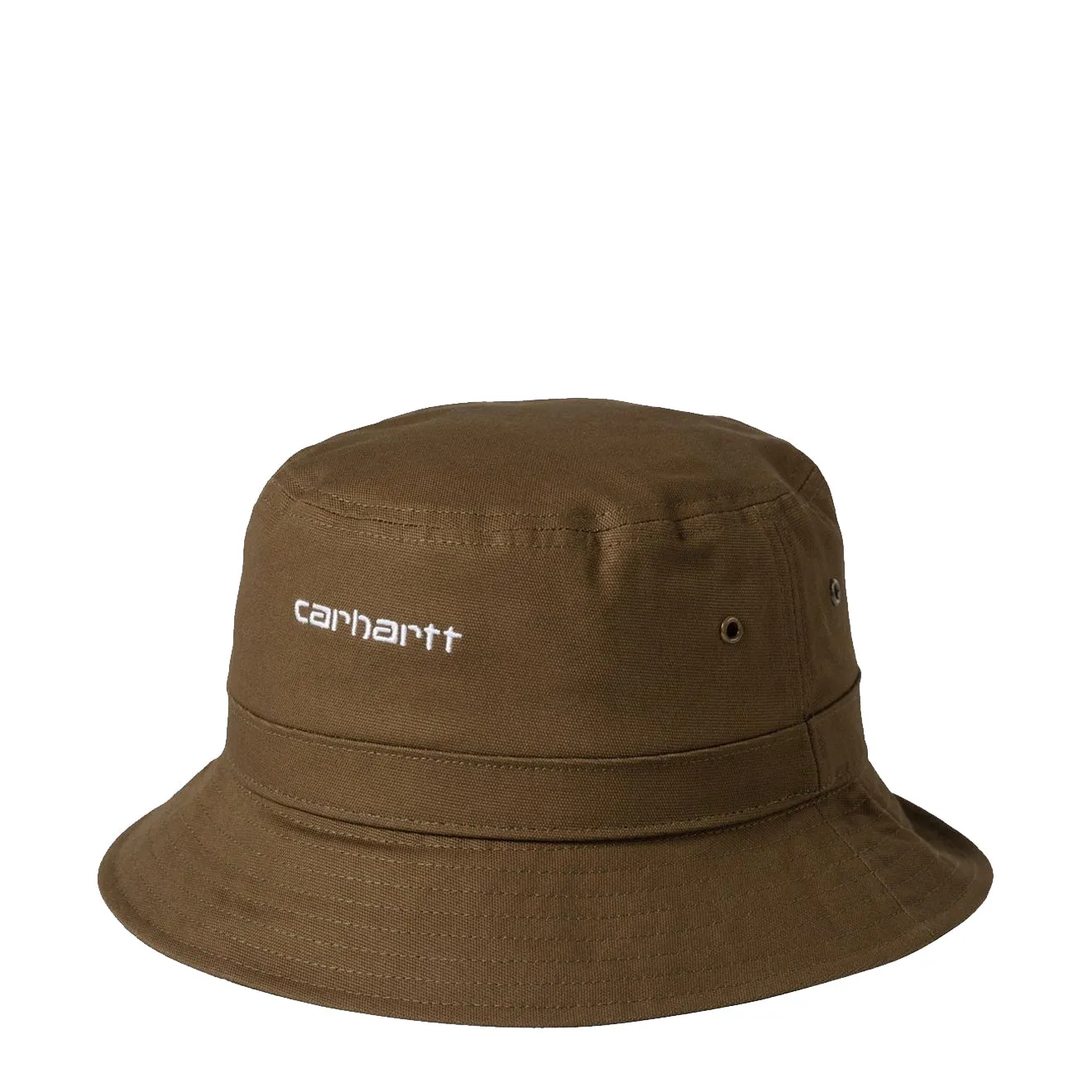 Accessoires Carhartt WIPaccessoires Homme Chapeau Bucket Script Carhartt WIP Lumber / Blanc