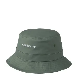 Accessories Carhartt Wipaccessories Men Carhartt WIP Script Bucket Hat Park / White