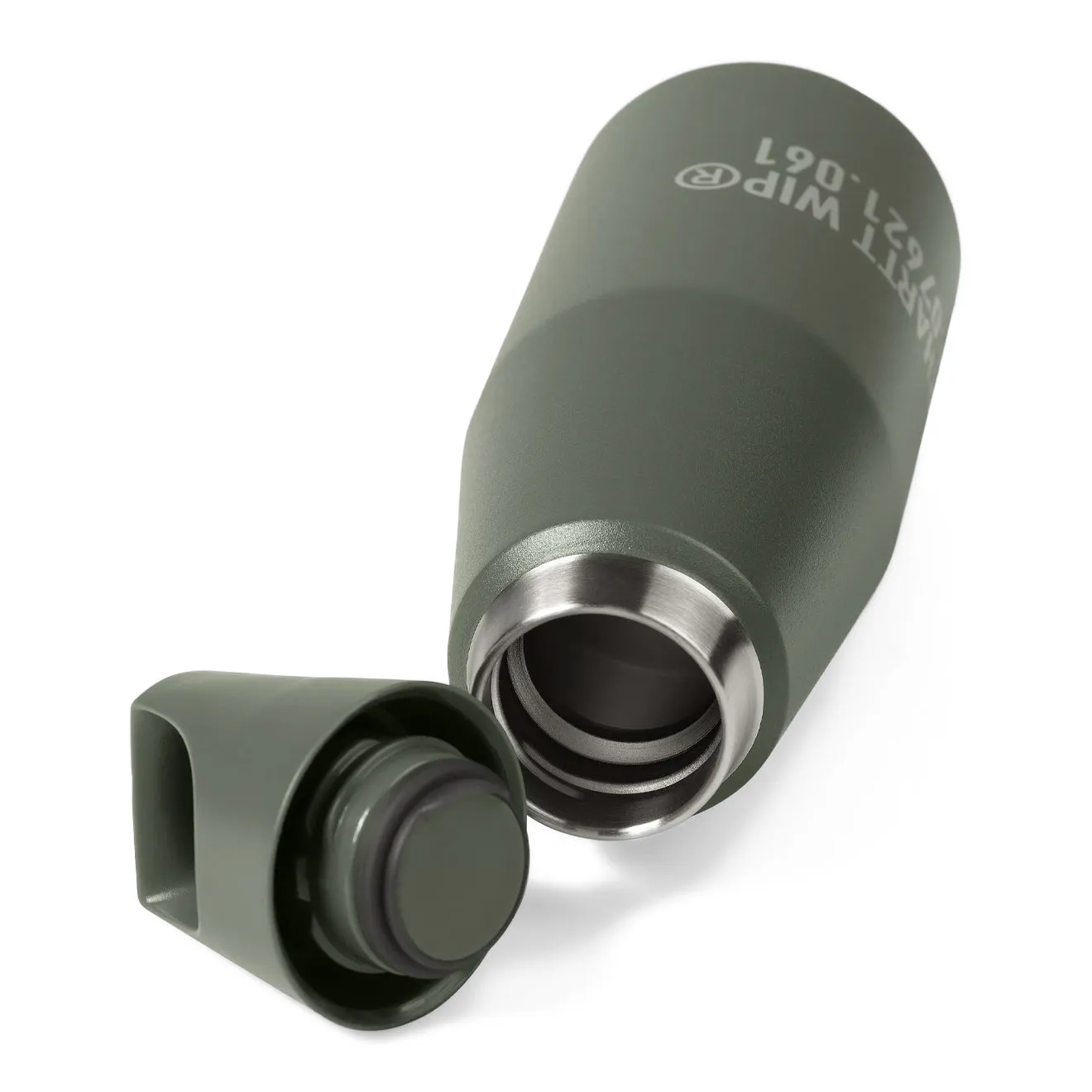 Accessoires Carhartt WIP - Tasse de randonnée Carhartt WIP pour hommes - Vert fumé / Gris