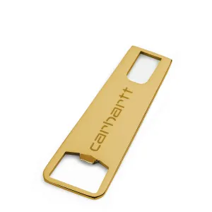 Accessories Carhartt Wipaccessories Men Carhartt WIP Zip Bottle Opener Gold