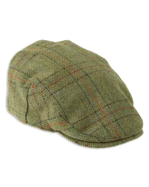 Accessories Heather Hats Heather Kinloch Waterproof Tweed Flat Cap Clearance