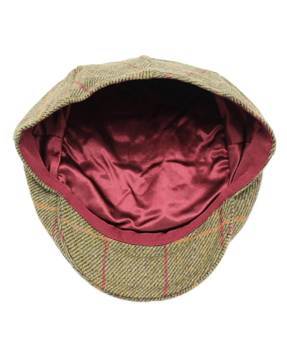 Accessoires Heather Chapeaux Heather Kinloch Casquette Plate en Tweed Imperméable