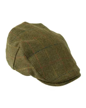 Accessories Heather Hats Heather Kinloch Waterproof Tweed Flat Cap