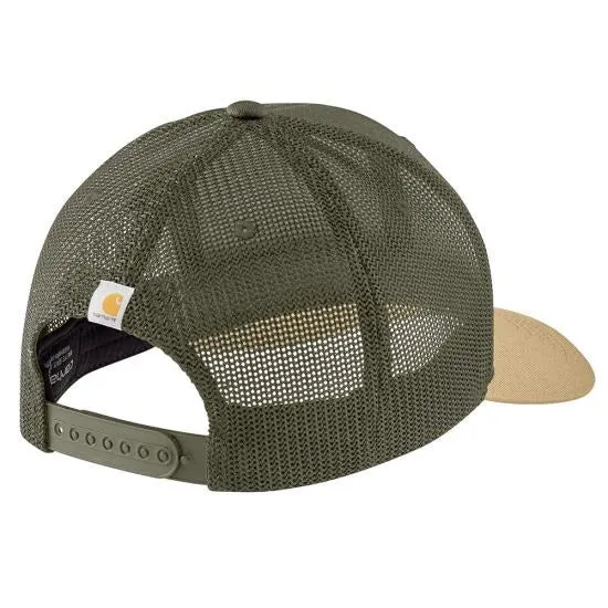 Accessoires_Carhartt_Accessoires Casquette à motif chien en toile à dos mesh