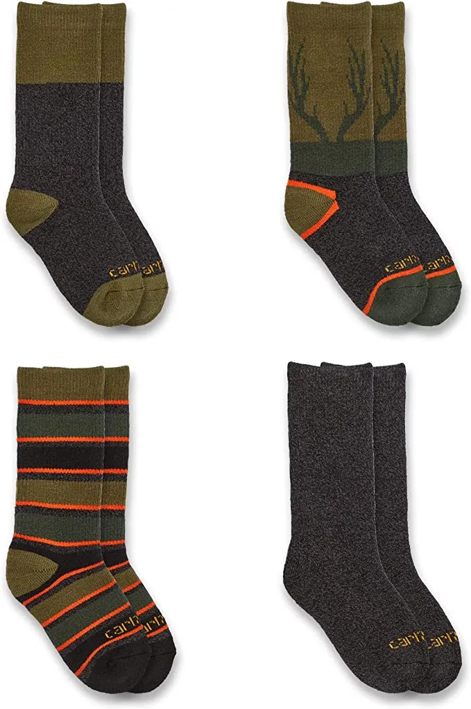 Accessoires_Carhartt_Accessoires Chaussettes épaisses pour enfants - (Lot de 4)