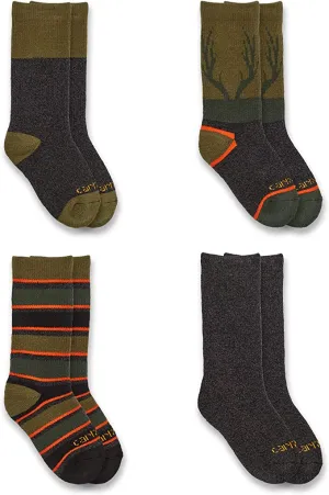 Accessories_Carhartt_Accessories Kids' Heavyweight Crew Sock - (4-Pack)