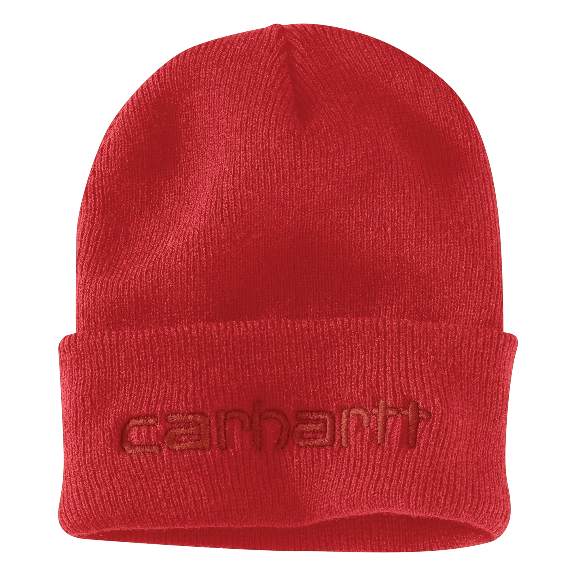 Accessoires Carhartt Bonnet à ourlet isolé avec logo imprimé en tricot