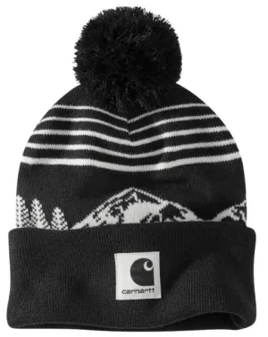 Accessories_Carhartt_Accessories Knit Pom Mountain Beanie