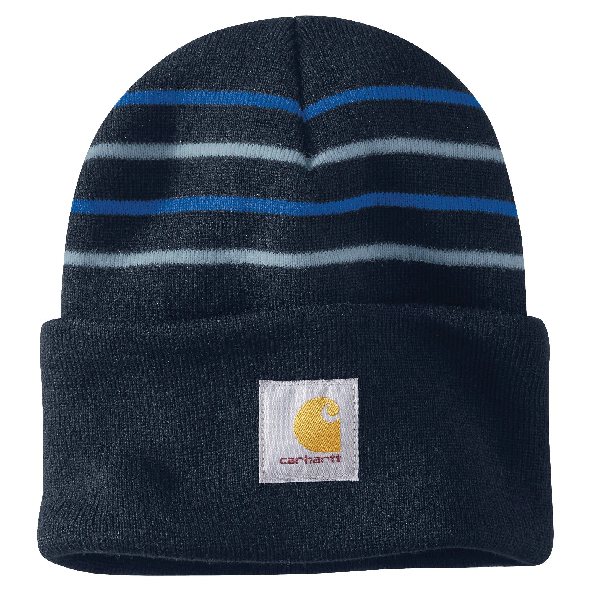 Accessoires_Carhartt_Bonnet à rayures tricoté