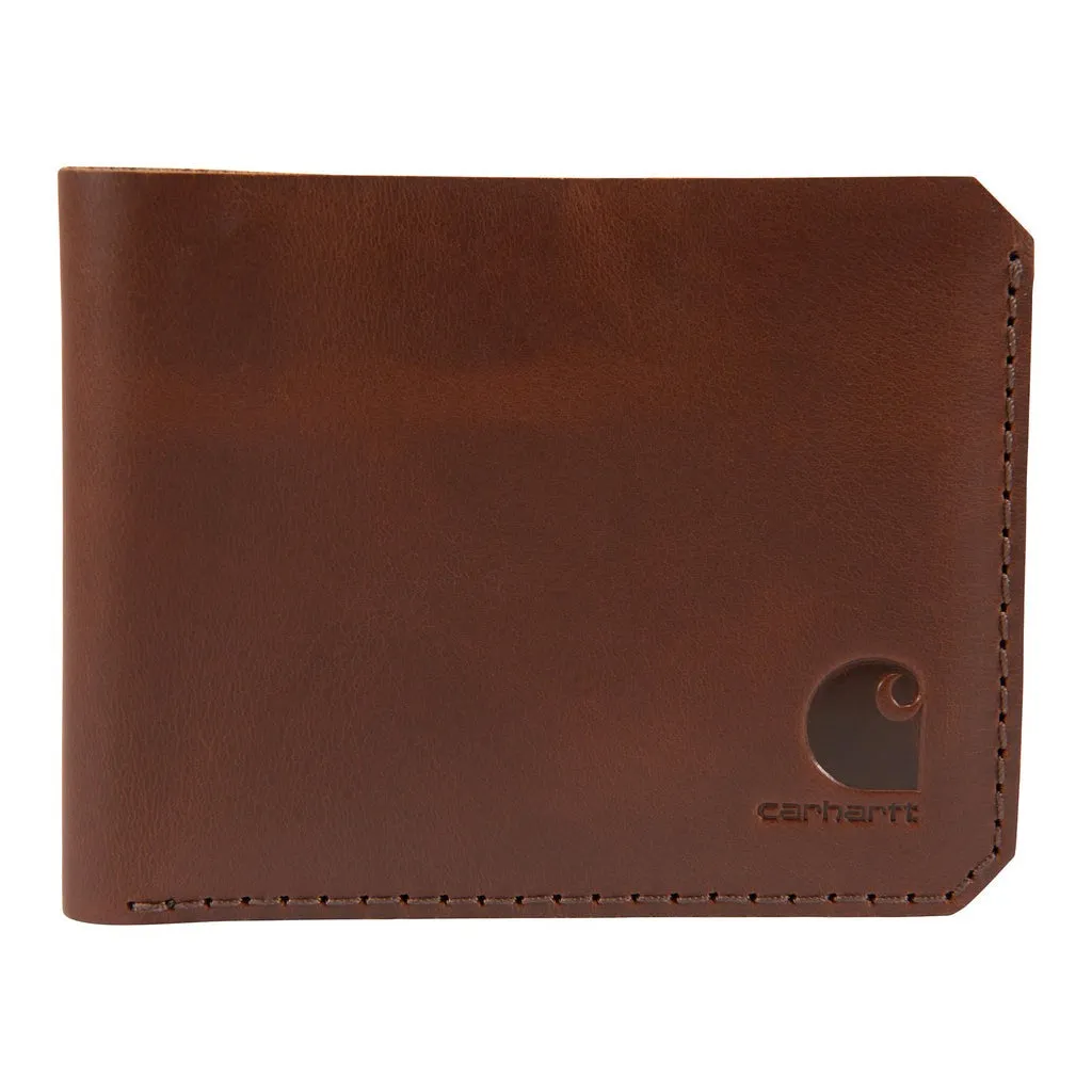 Accessoires_Carhartt_Accessoires Portefeuille en cuir bifold Craftsman pour homme