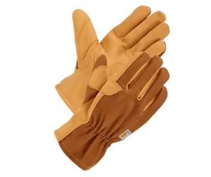Accessories_Carhartt_Accessories Men's Duck Synthetic Leather Open Cuff Glove
