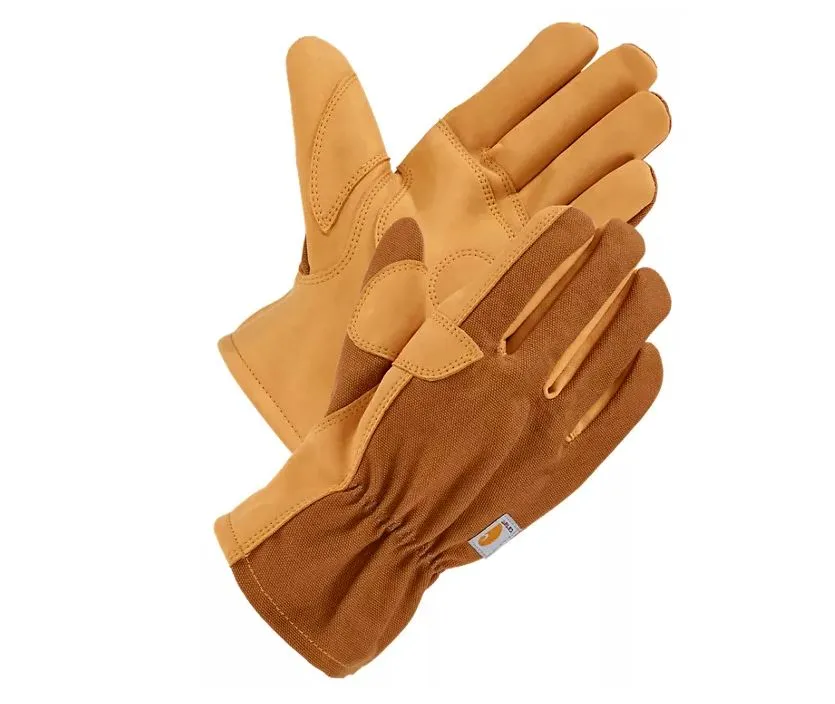 Accessoires_Carhartt_Accessoires Gants à poignets ouverts en simili-cuir Duck pour hommes