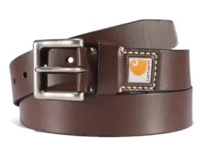 Accessories_Carhartt_Accessories Men's Legacy Leather Belt - Nickel Roller Finish
