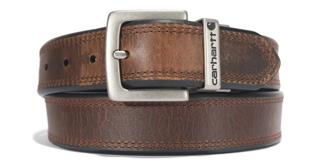Accessoires_Carhartt_Accessoires Ceinture réversible en cuir à finition huilée