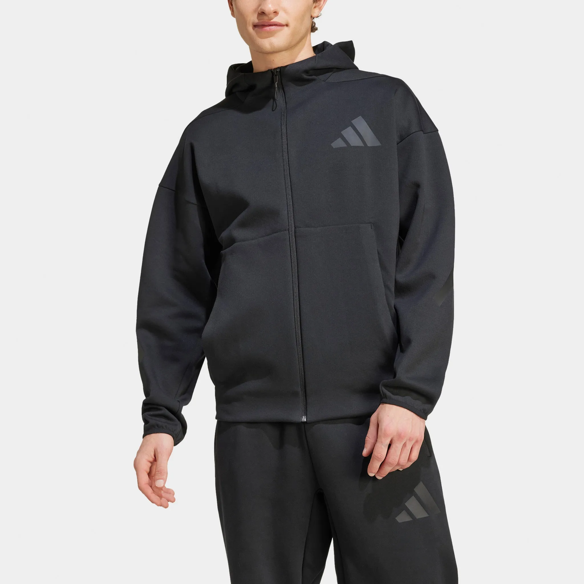 Adidas Adidas Z.N.E. Sweat à capuche zip complet / Noir