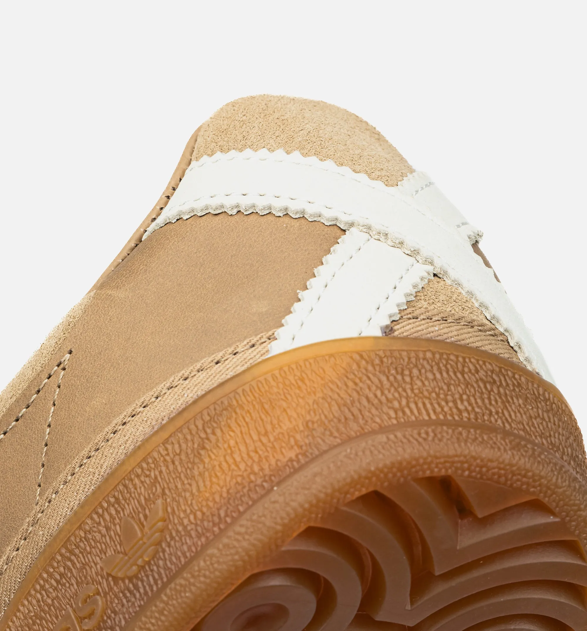 Adidas Vêtements Lionel Messi x Bad Bunny x Gazelle Indoor Chaussure de Style Homme en Carton - Carton/Blanc Crème/Brun Sauvage
