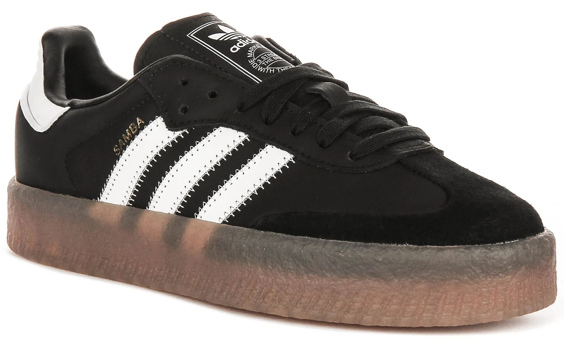 Adidas Sambae en Noir et Blanc pour Femmes Chaussures Adidas