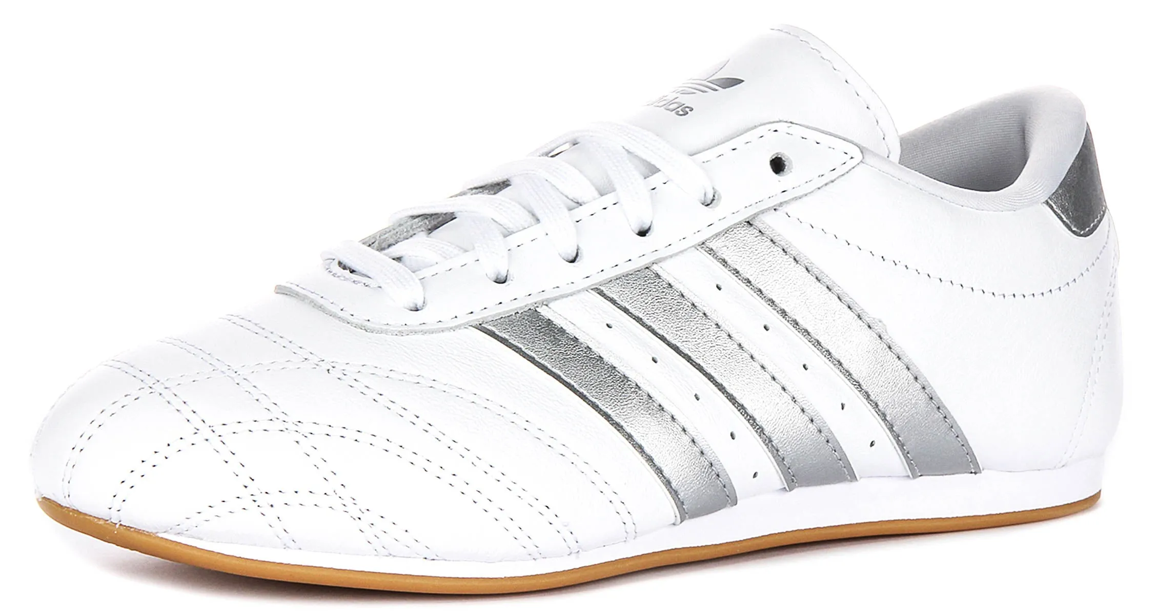 Adidas Taekwondo en blanc argenté pour femmes Chaussures Adidas