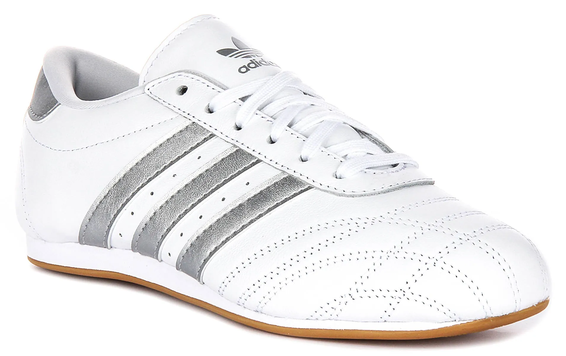 Adidas Taekwondo en blanc argenté pour femmes Chaussures Adidas
