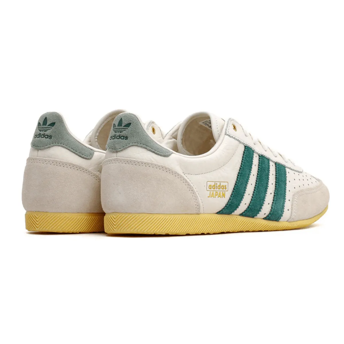 Adidas Femmes Japon Blanc Cassé/Vert Universitaire/Teinte Orange Chaussures Adidas