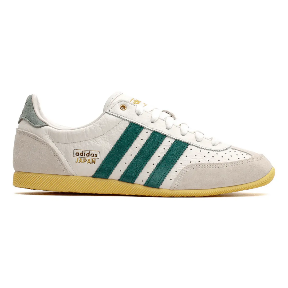 Adidas Femmes Japon Blanc Cassé/Vert Universitaire/Teinte Orange Chaussures Adidas