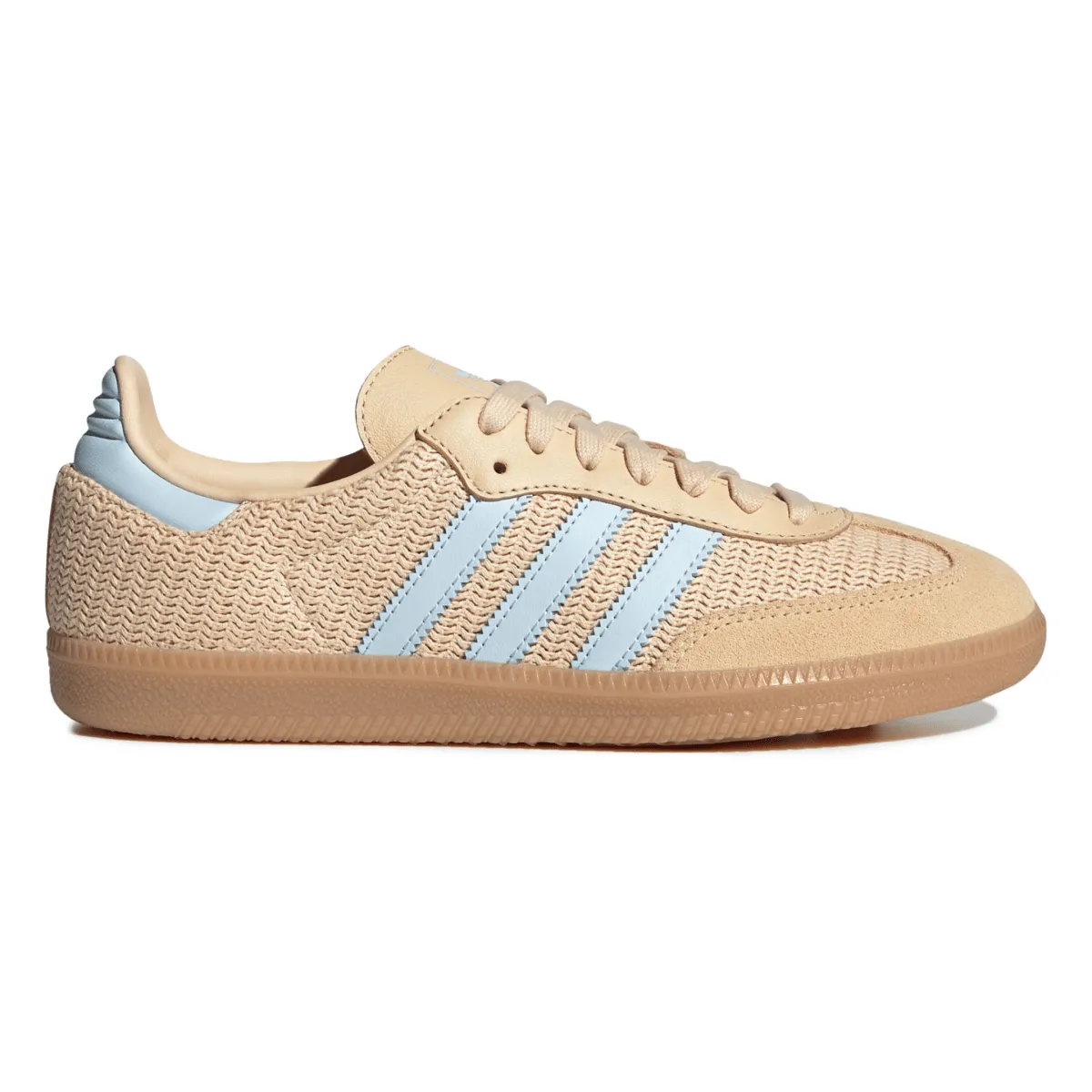 Adidas Femme Samba OG Noir de Base/Strata Sable/Turquoise Clair Chaussures Adidas
