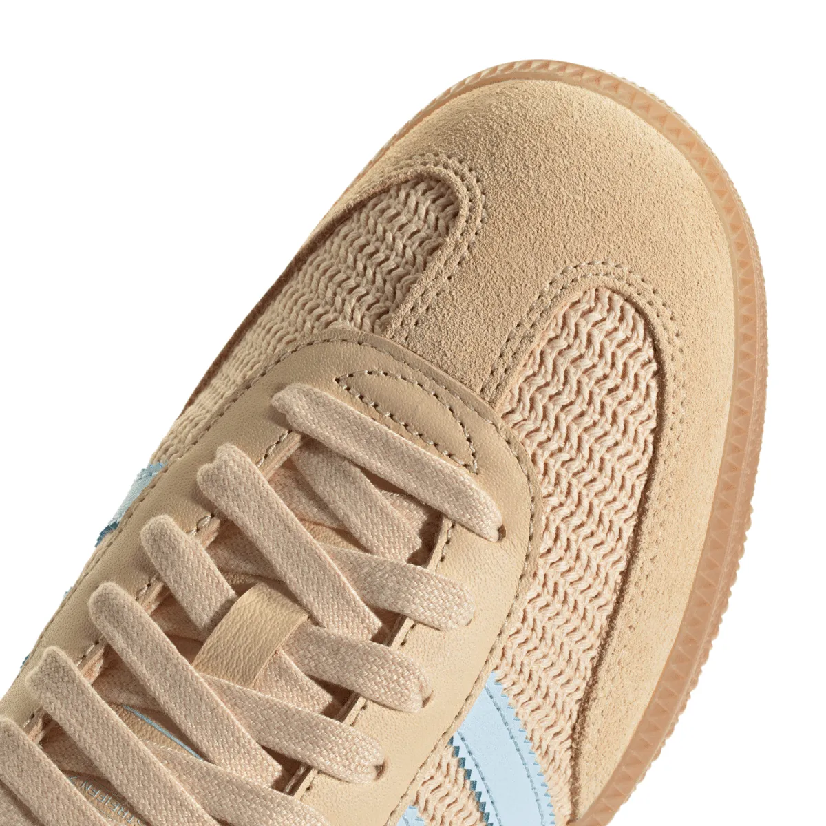 Adidas Femme Samba OG Noir de Base/Strata Sable/Turquoise Clair Chaussures Adidas