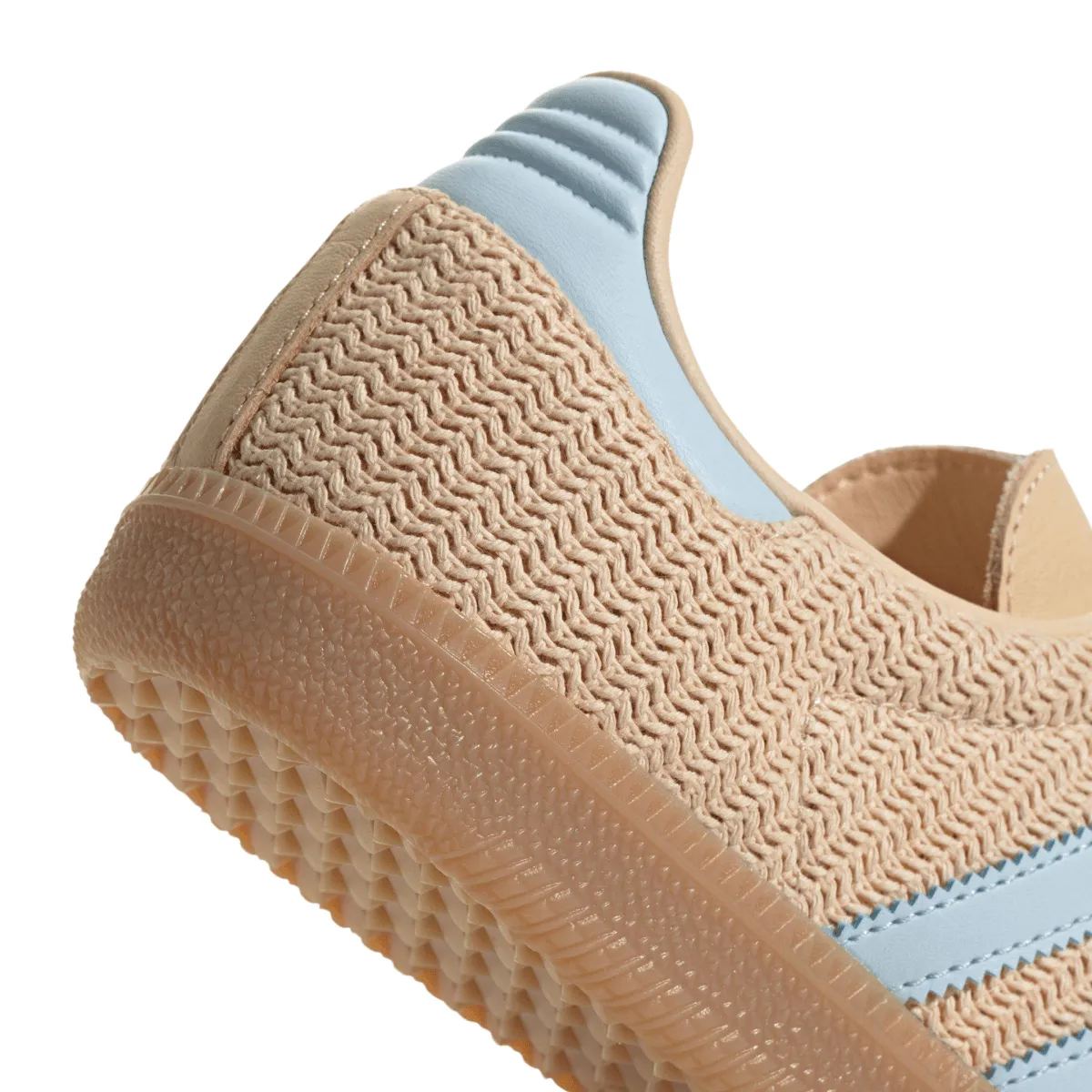 Adidas Femme Samba OG Noir de Base/Strata Sable/Tinte Ciel