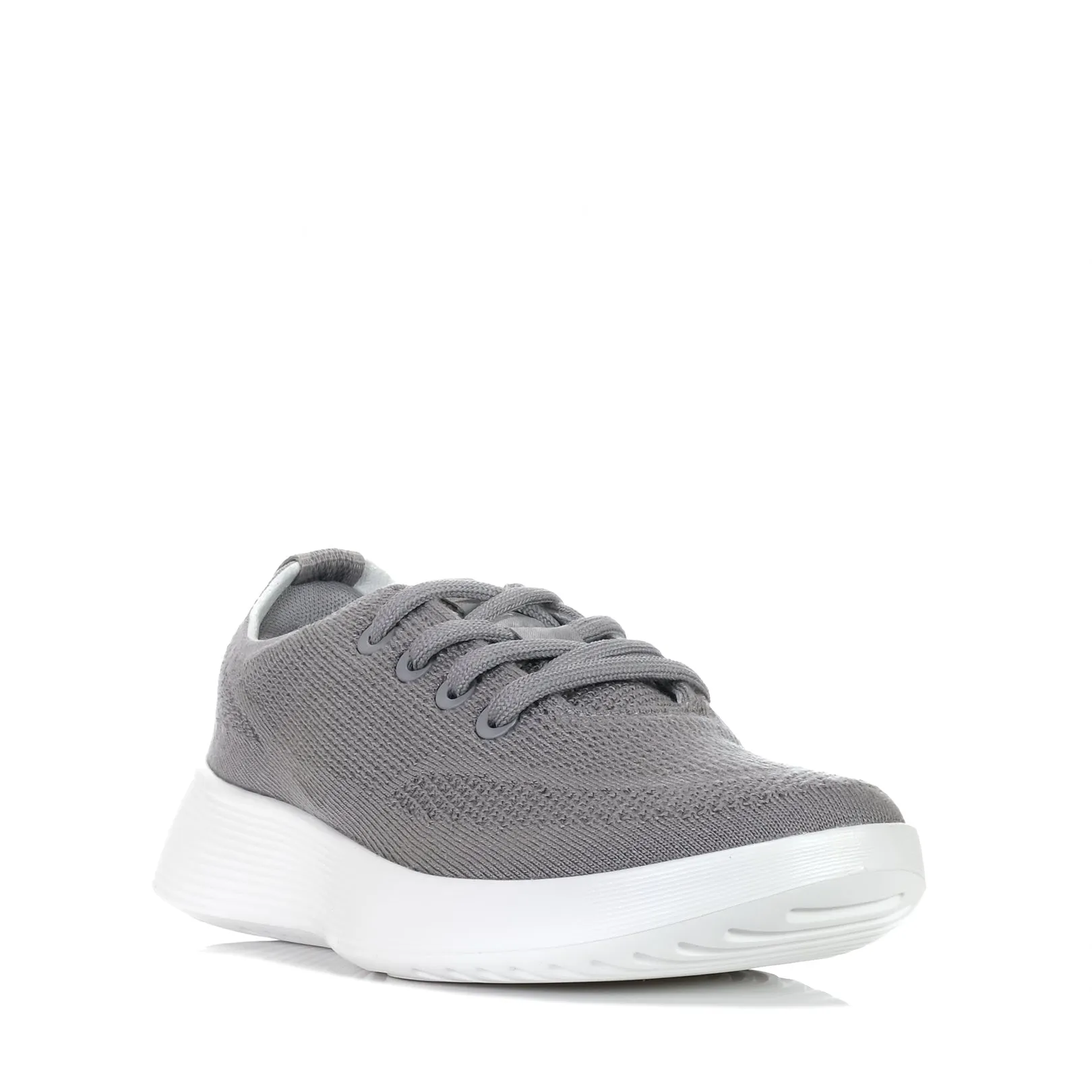 Allbirds Chaussures de Course Tree Runner Femme Gris Moyen