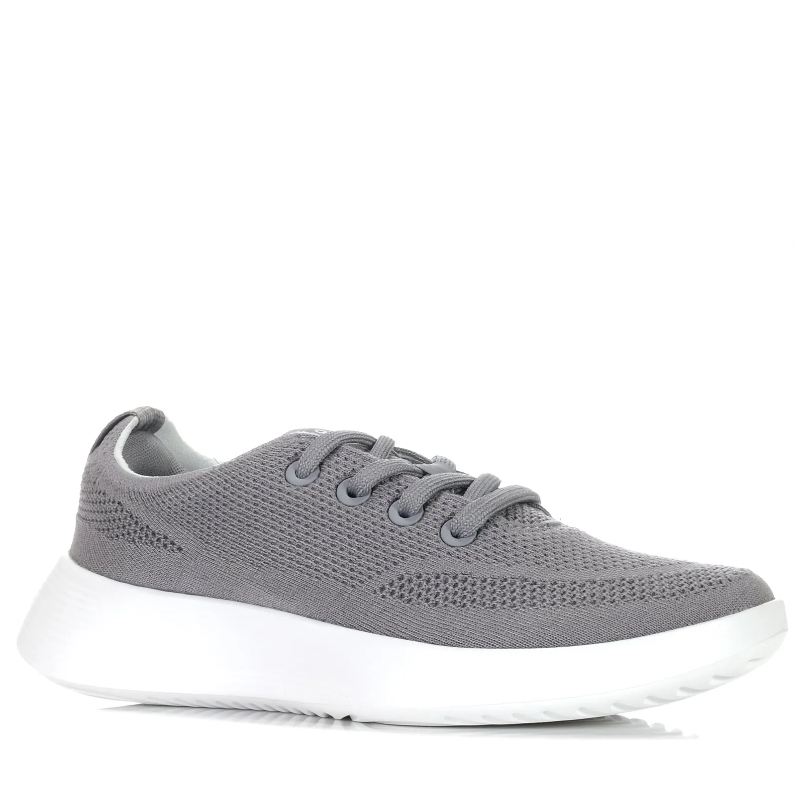 Allbirds Chaussures de Course Tree Runner Femme Gris Moyen