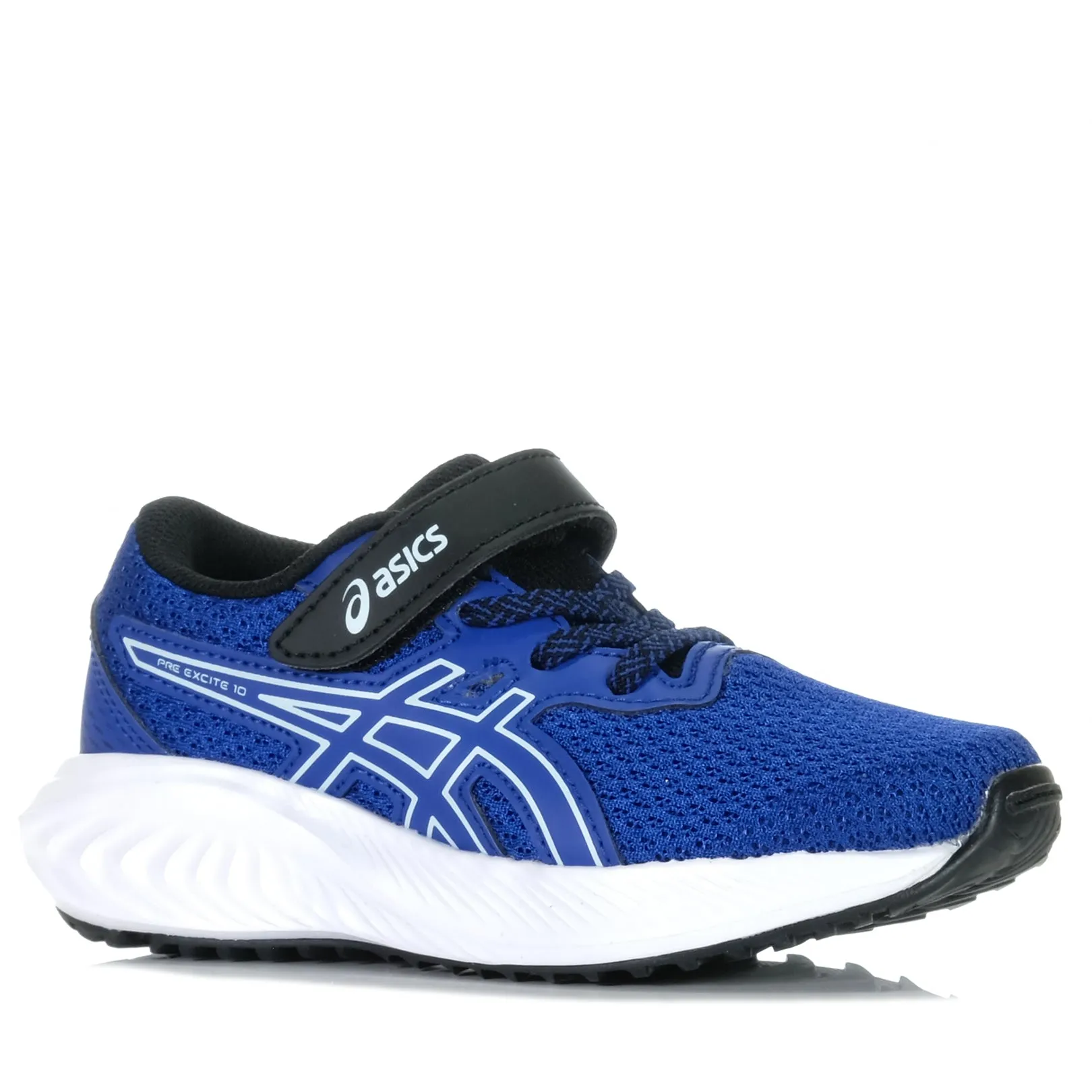 Chaussures Asics Pre Excite 10 PS Bleu Vrai/Gris Frais