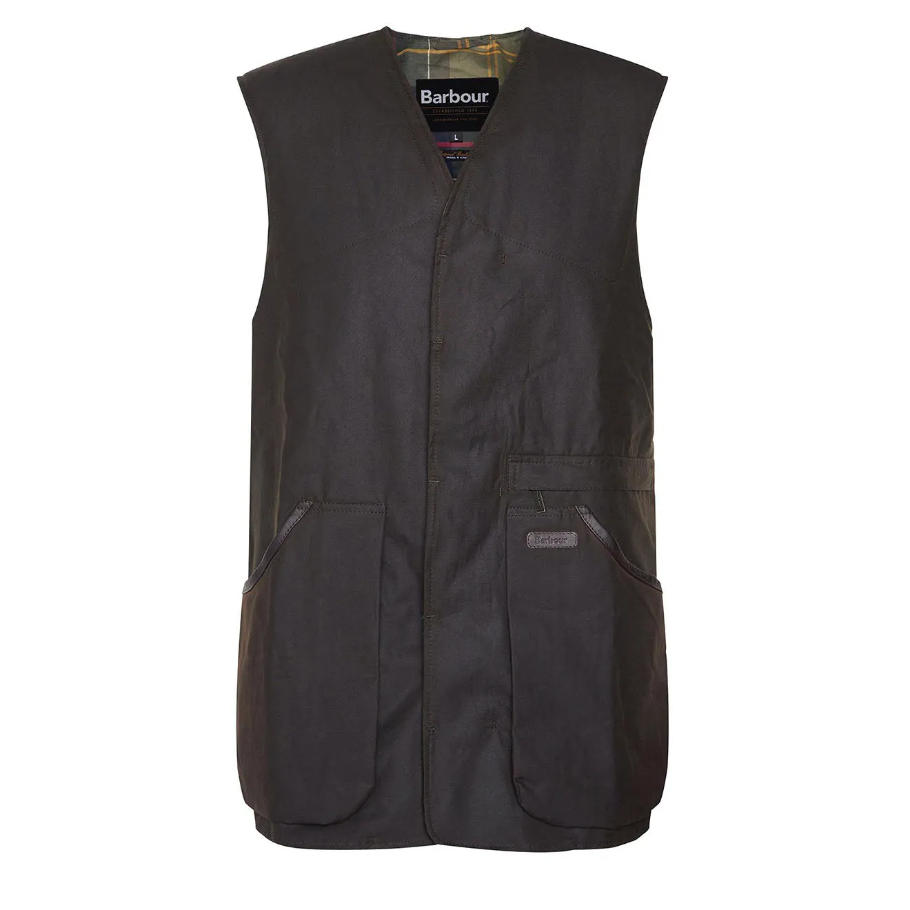 Gilet ciré Alwinton Barbour Olive