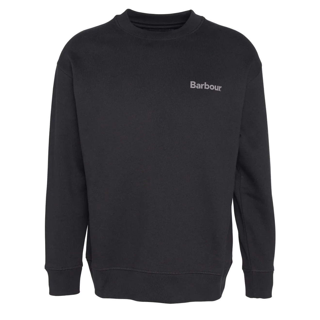 Barbour Brushed Nicholas Sweat à capuche ras du cou Noir