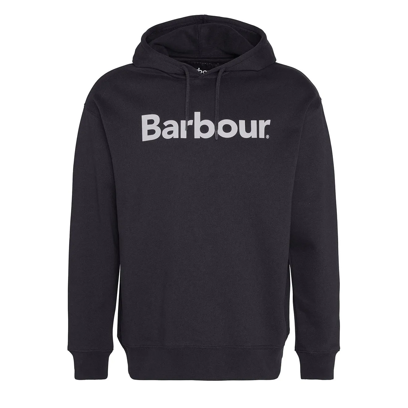 Barbour Sweat à capuche brossé Nicholas OS Noir