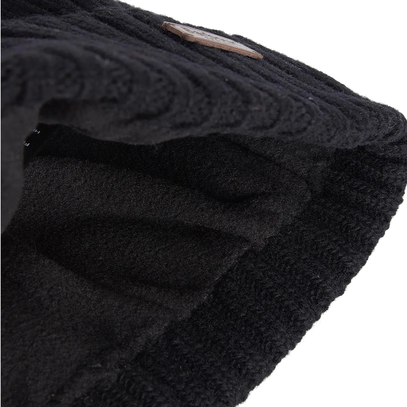 Bonnet Carlton Barbour Noir Vêtements Barbour