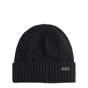Barbour Carlton Beanie Hat Black Clothing Barbour