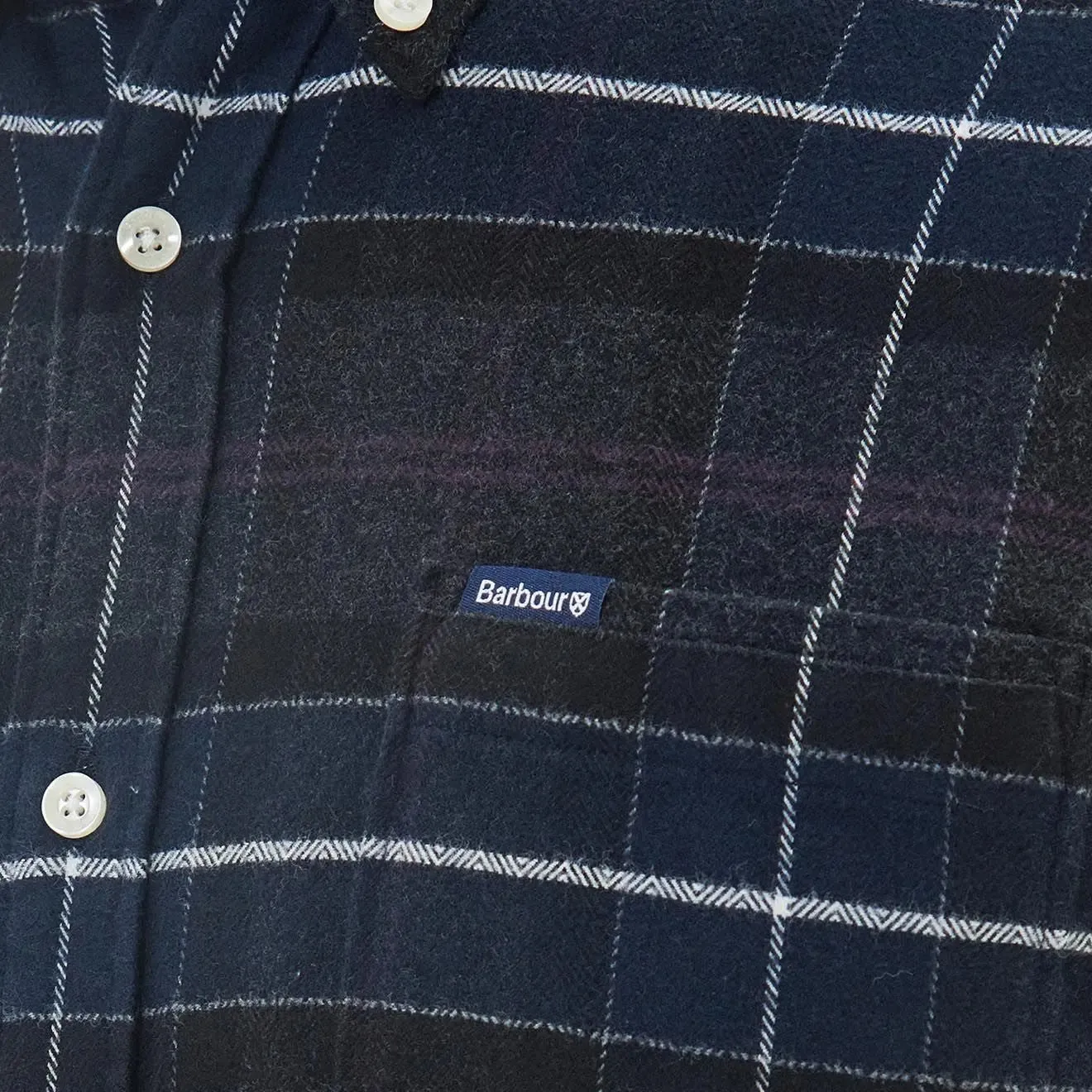 Chemise sur mesure Barbour Kyeloch Noir