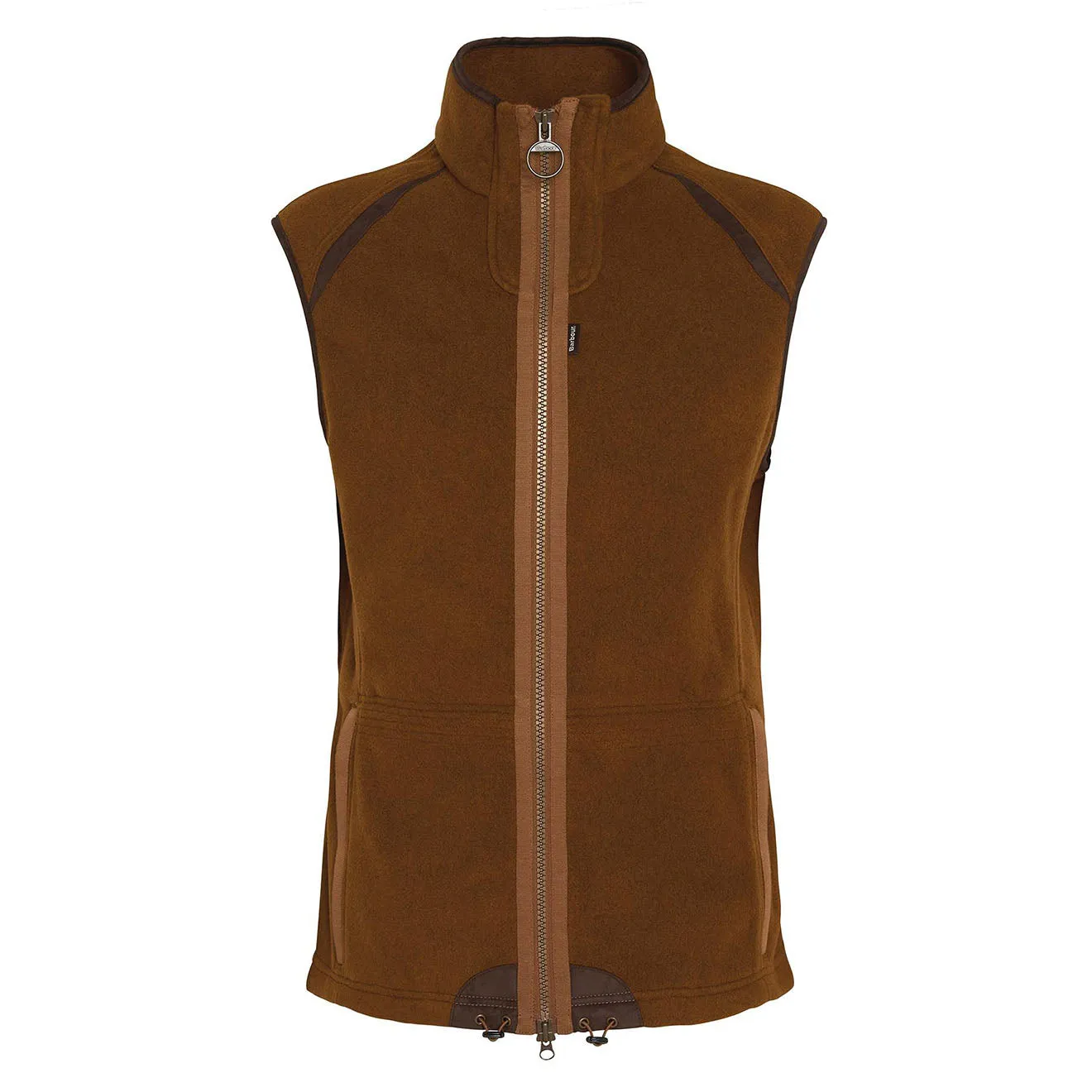 Barbour Langdale Gilet en polaire Marron rouille Vêtements Barbour