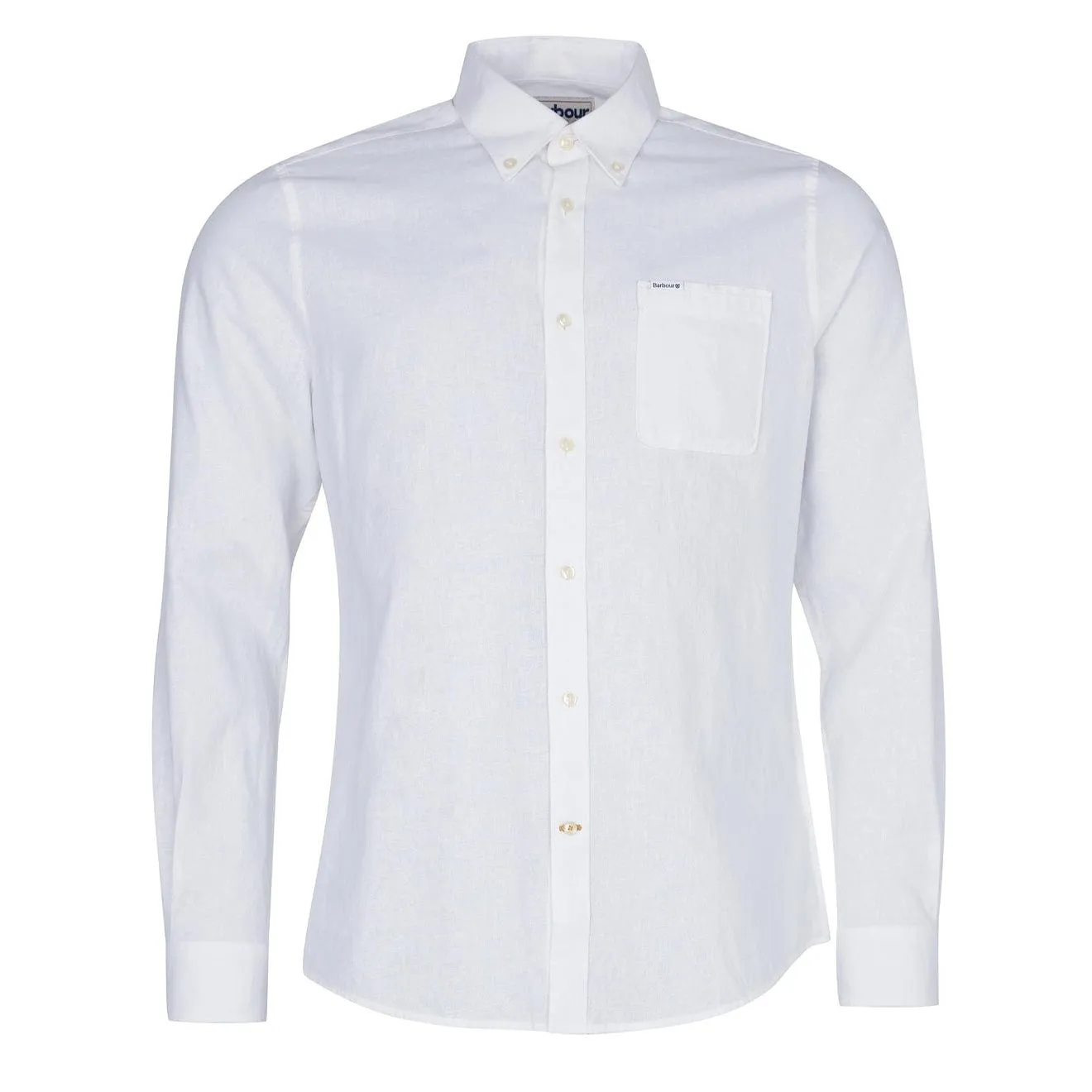 Barbour Nelson Chemise Sur Mesure Blanc
