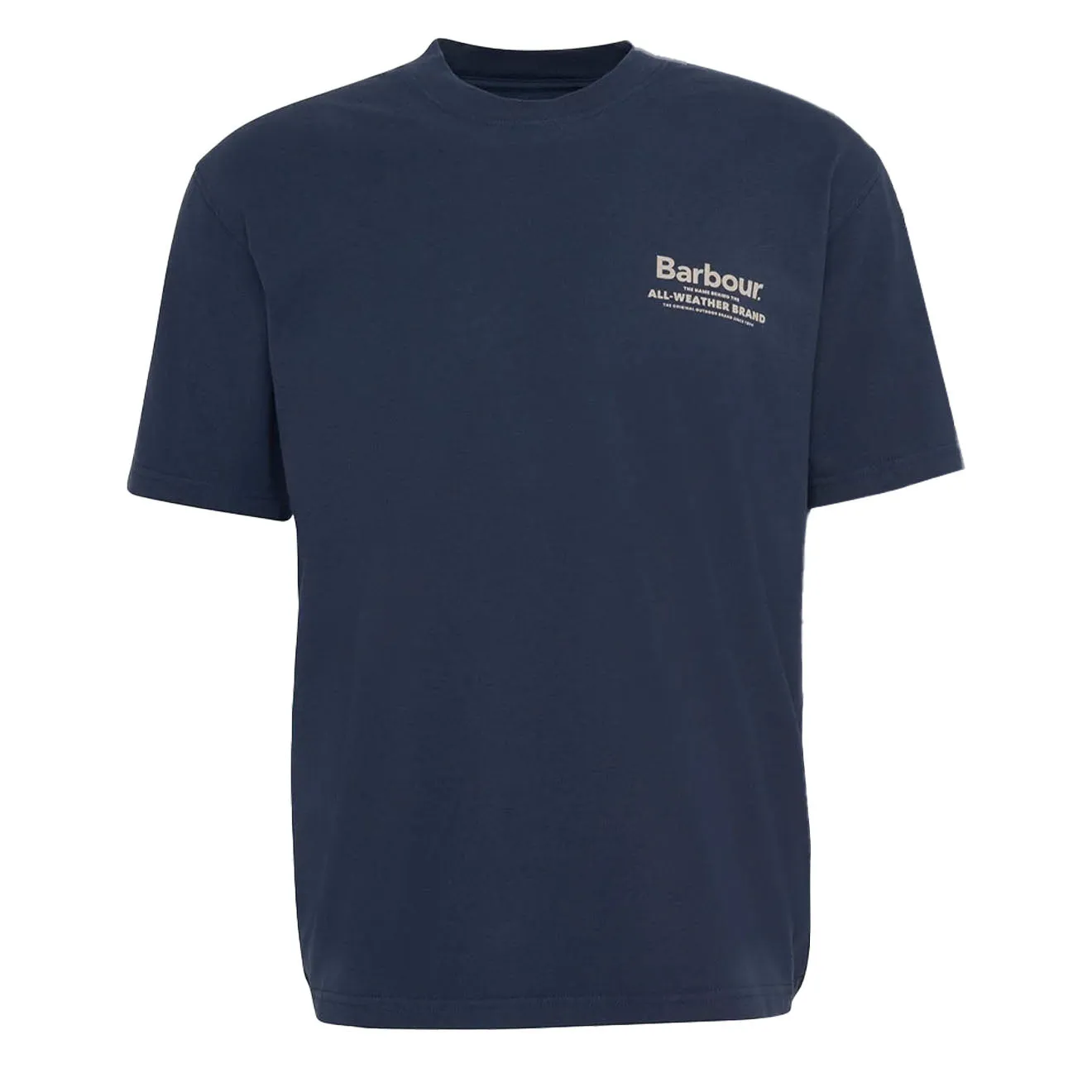 T-shirt graphique extérieur Barbour - Marine