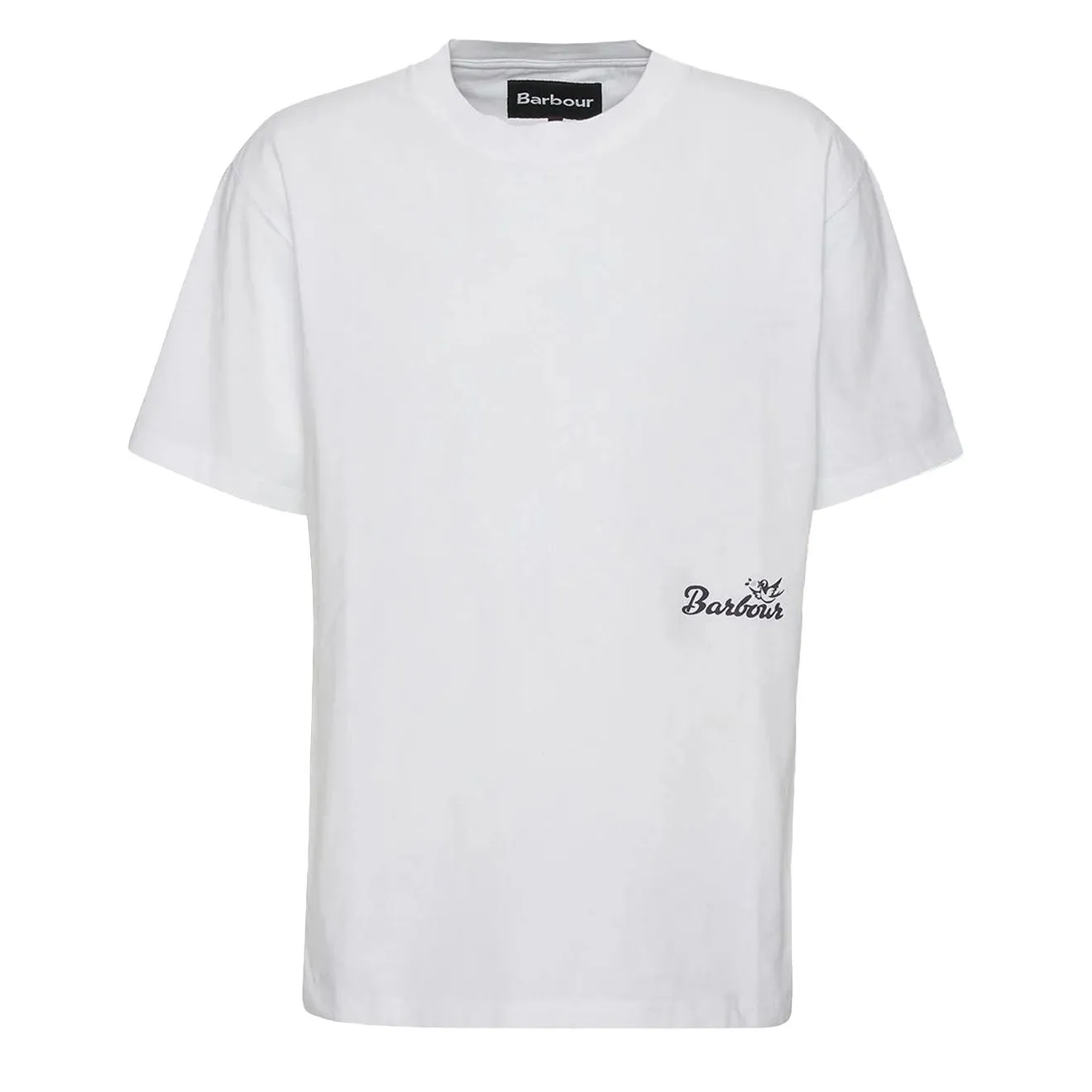 Barbour T-shirt graphique coupe Regence Blanc Vêtements Barbour