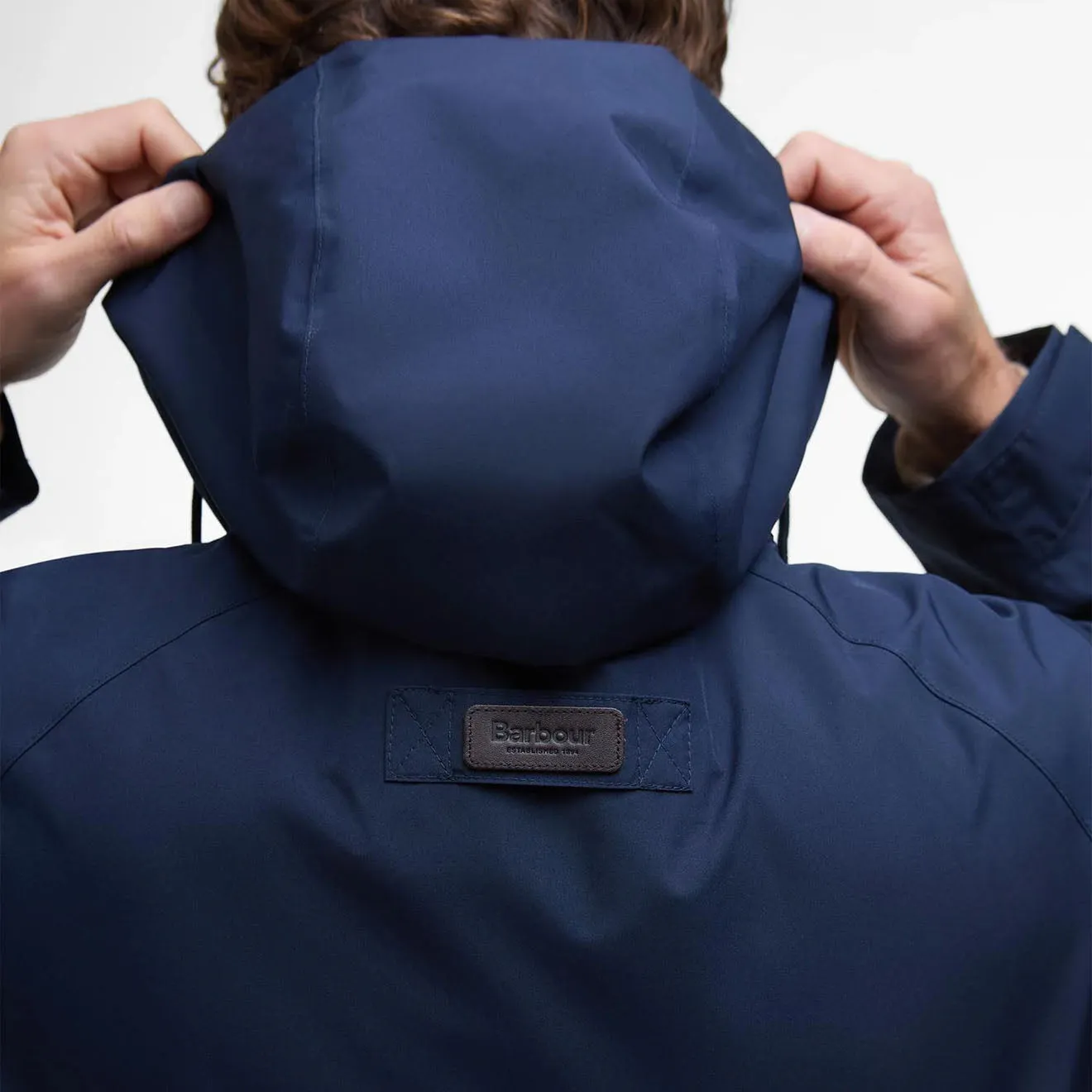 Veste imperméable Barbour Trover Bleu marine