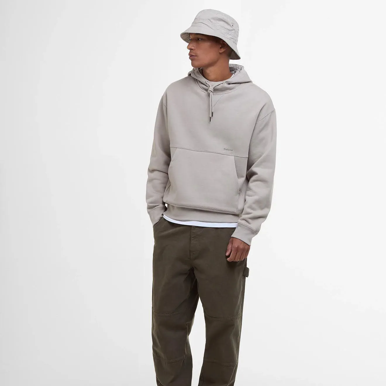 Barbour Yalding Sweat à capuche en béton