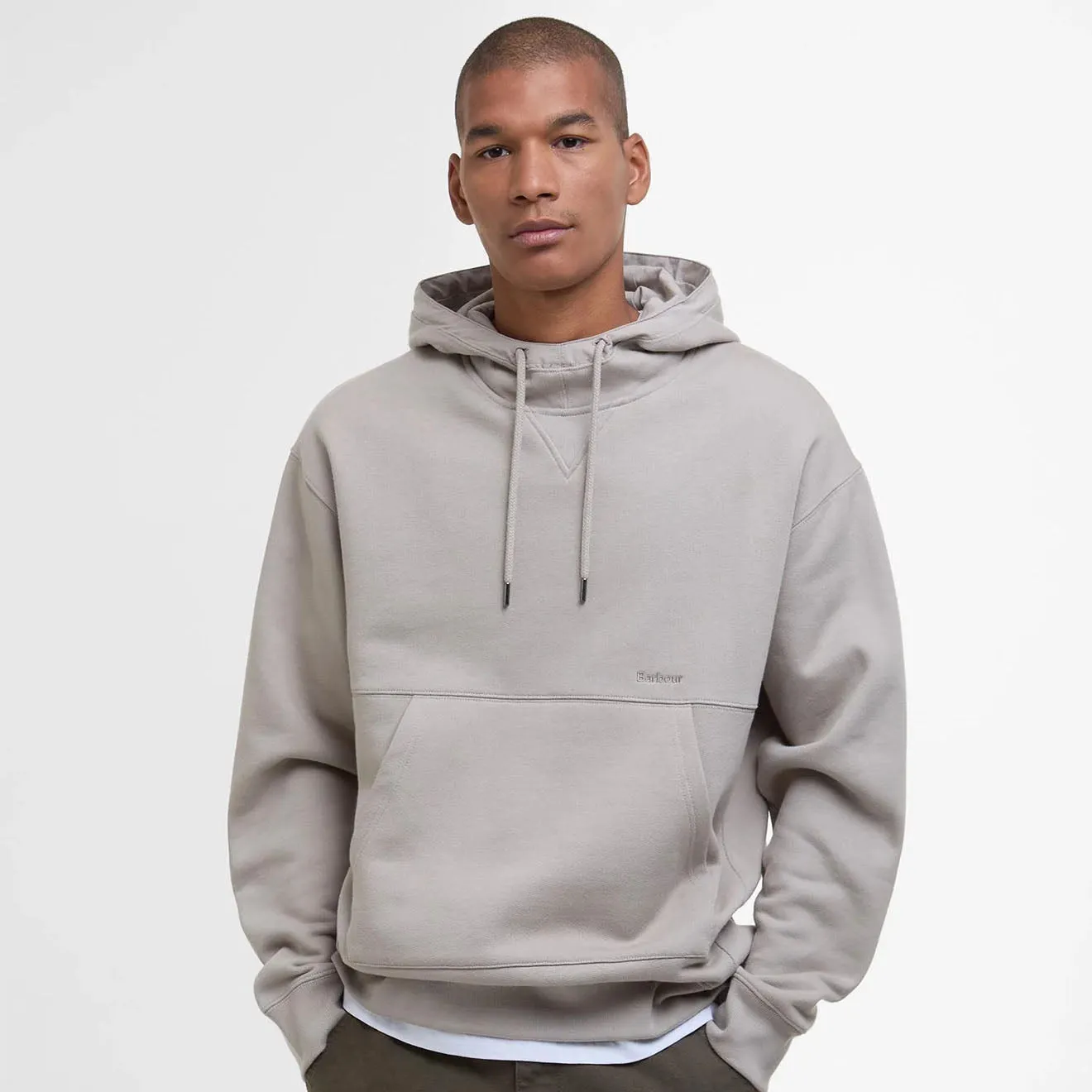 Barbour Yalding Sweat à capuche en béton