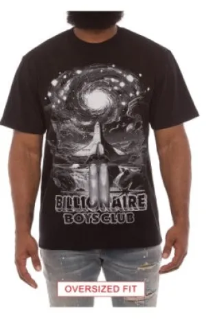 BB GRAY HORIZON SS KNIT (OVERSIZE FIT) Billionaire Boys Club Clothing