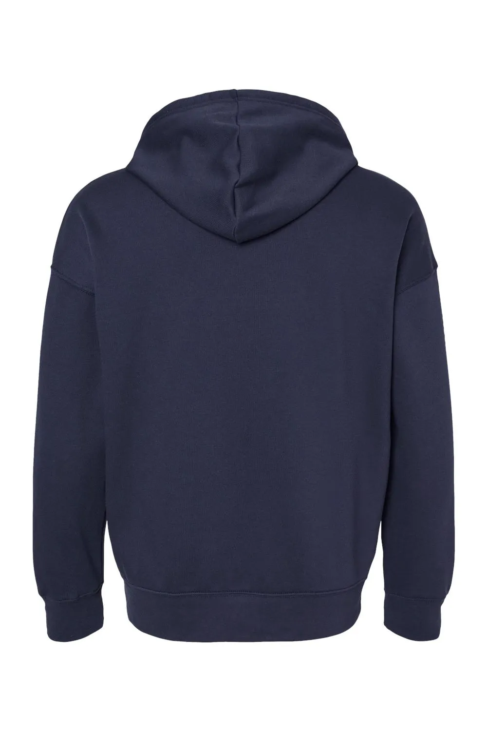 Bella   Canvas Sweat à capuche en éponge polaire pour homme avec fermeture éclair complète et poches - Bleu marine