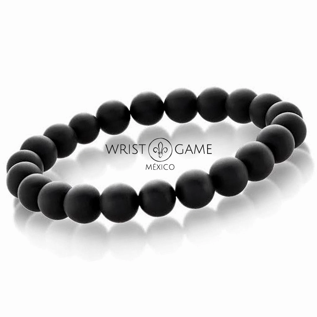 Bracelet en Onyx Noir