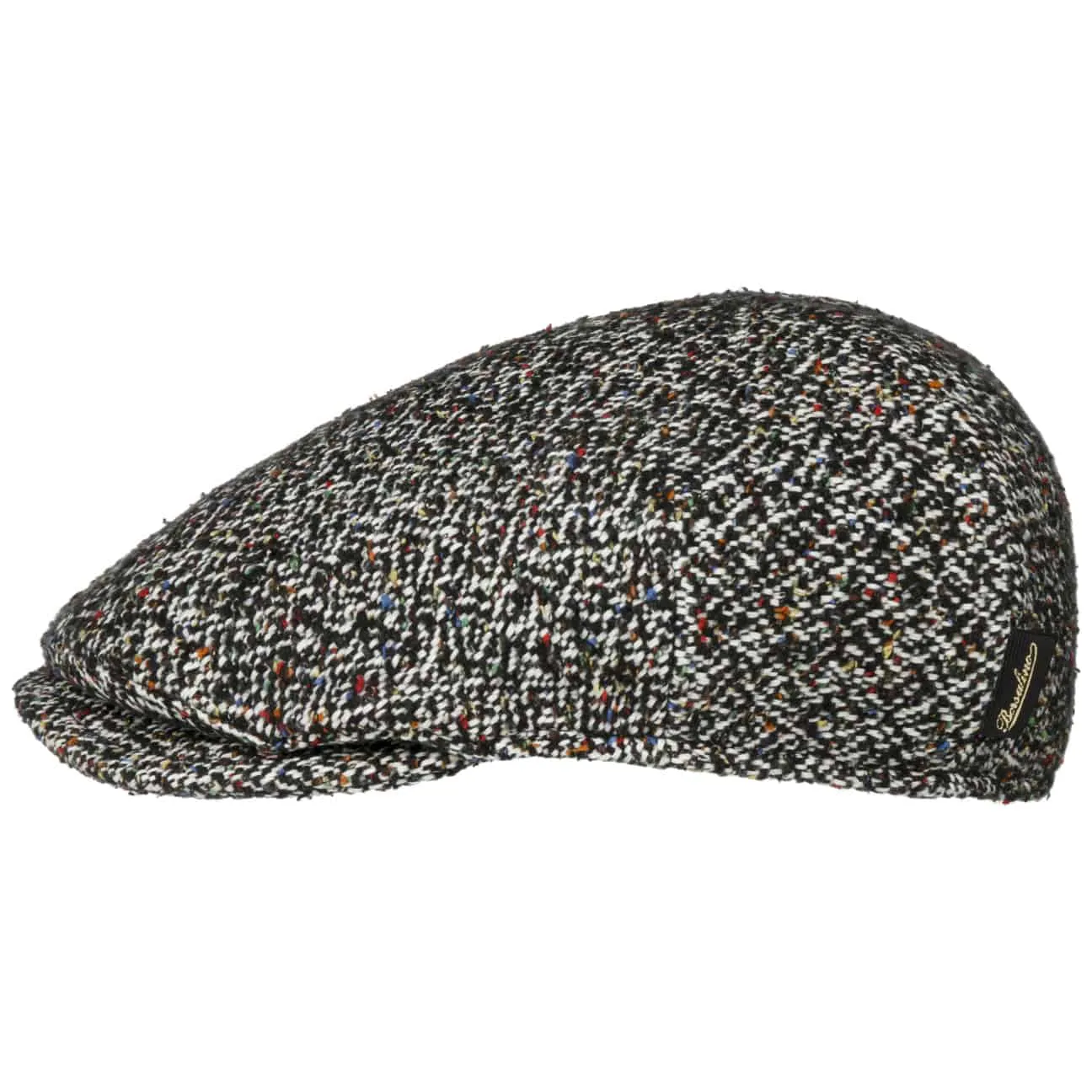 Borsalino Chapeaux à Points de Couleur Bonnet en Laine Plate par Borsalino